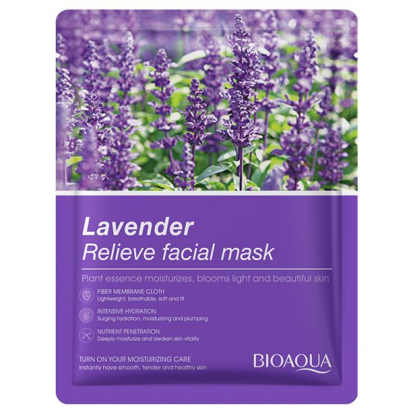 Regenerating face mask with lavender extract “BIOAQUA” (81679)